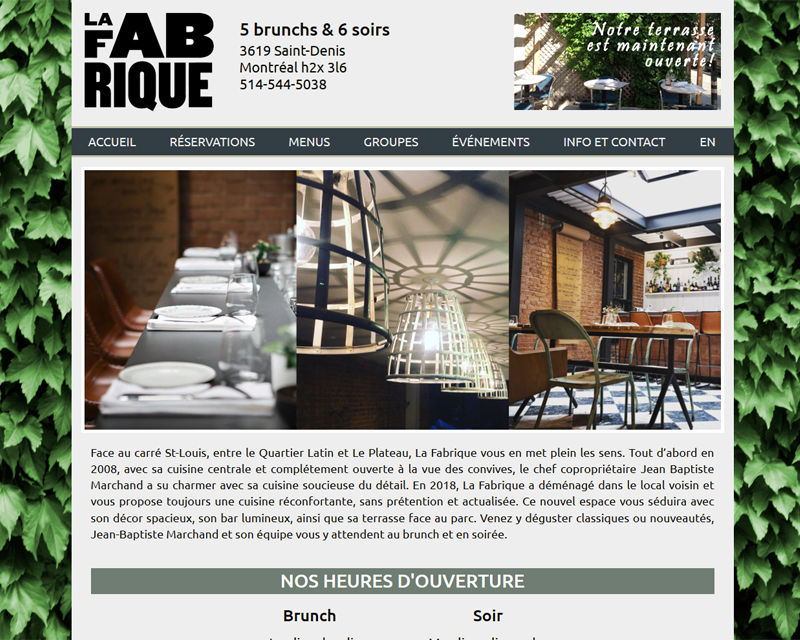 Bistrot La Fabrique